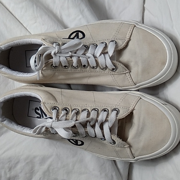 Vans Shoes Men's 6 Women's 7.5 White - Picture 4 of 6